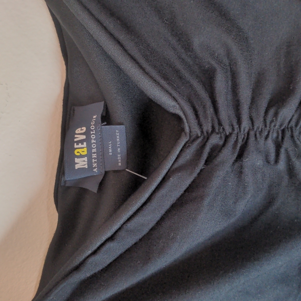 Anthropologie Maeve Black Wide Leg Pants Set NWT small - Picture 8 of 11